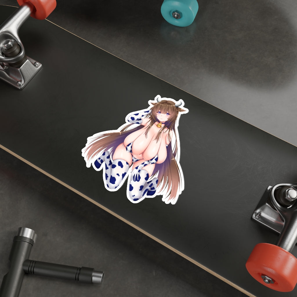 Azur Lane Kashino Cow Girl Waterproof Sticker - Ecchi Vinyl Decal