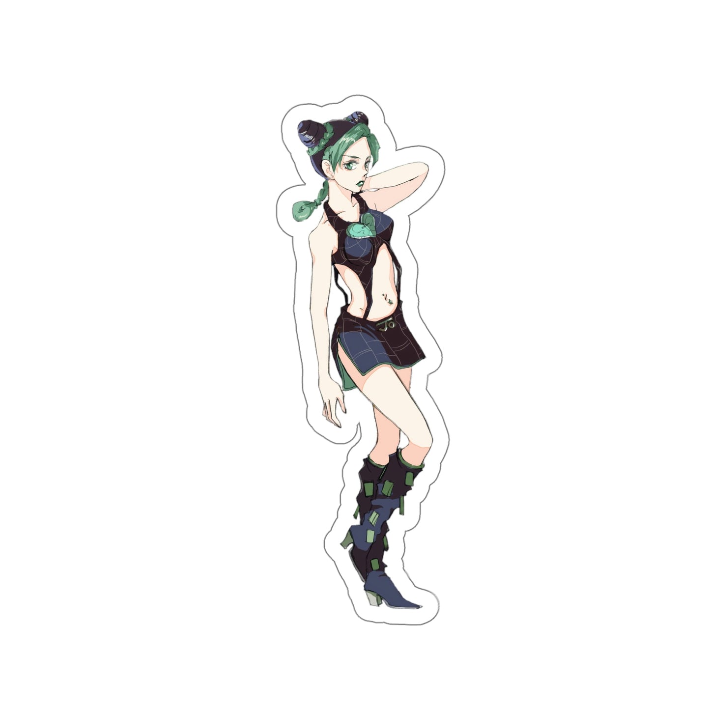 Sexy Waifu Kujo Jolyne Jojo's Bizarre Adventure Waterproof Sticker - Weatherproof Vinyl Car Decal