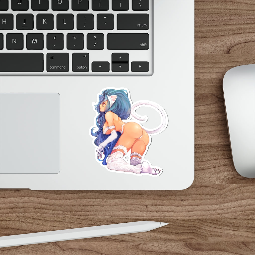 Felicia Sexy Vinyl Waterproof Sticker - Large Ecchi Darkstalkers Decal