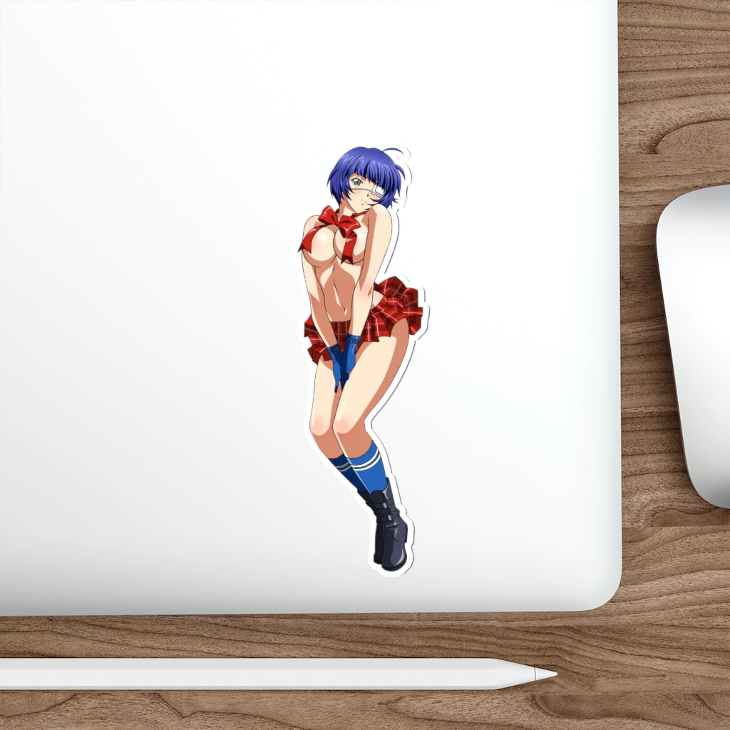 Ikkitousen Sexy Waifu Ryomou Shimei Waterproof Sticker - Ecchi Vinyl Decal