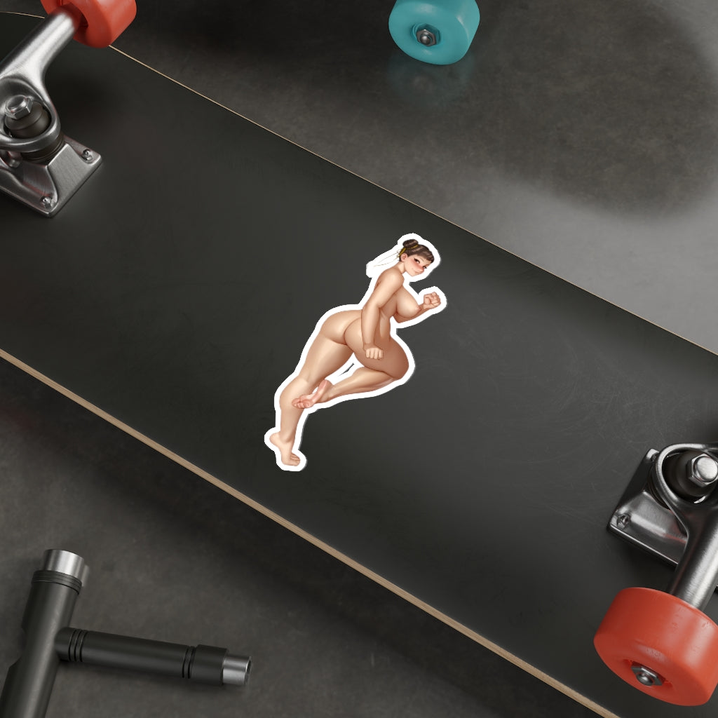 Chun Li Nude Street Fighter Waterproof Sticker - Ecchi Vinyl Decal