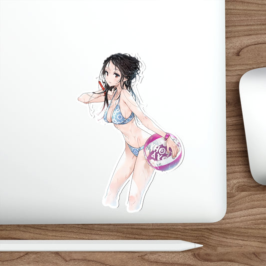 Rent a Girlfriend Wet Bikini Chizuru Mizuhara Waterproof Sticker - Ecchi Vinyl Decal