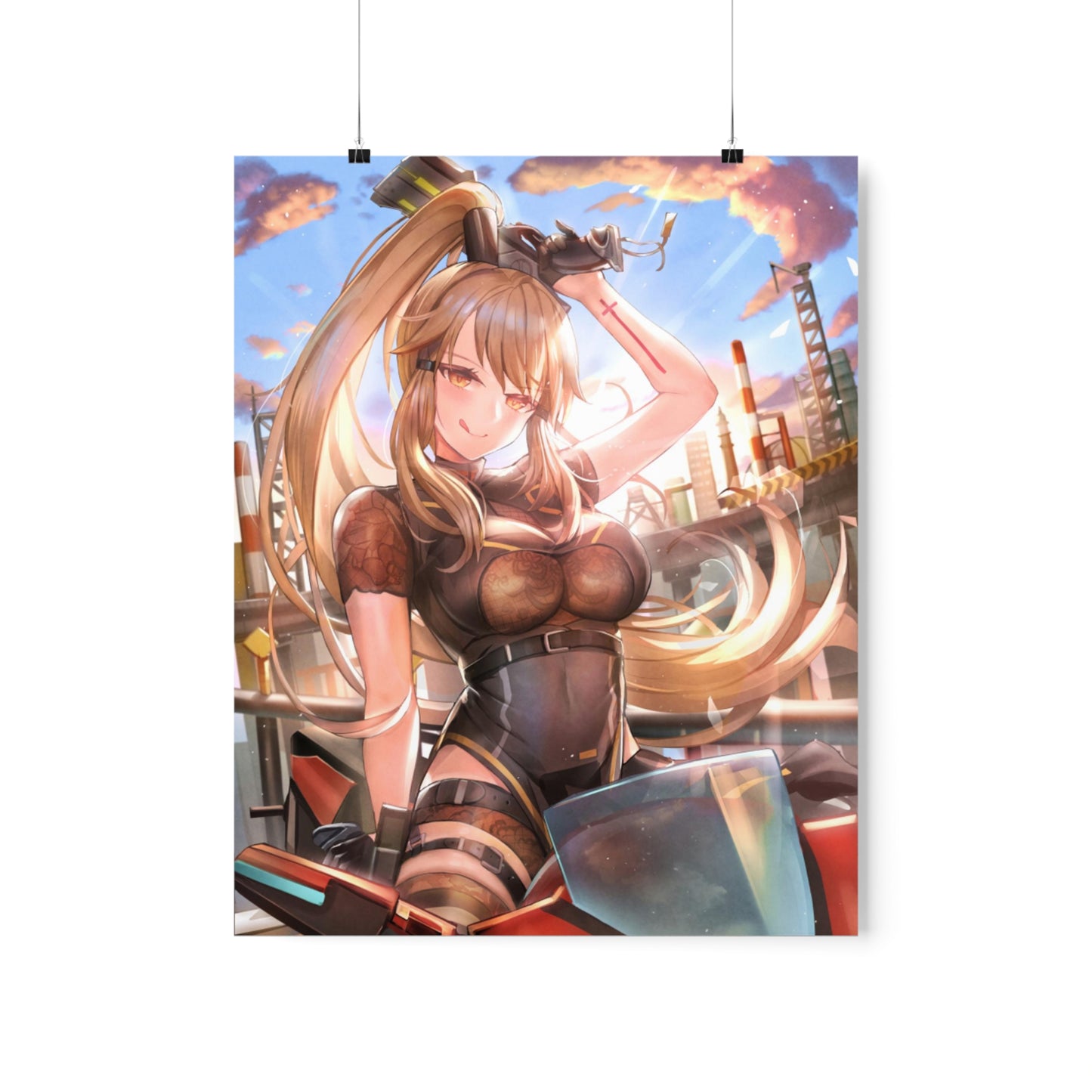 Samir Tower Of Fantasy Waifu Poster - Gaming Decor Wall Art - Premium Matte Vertical Poster