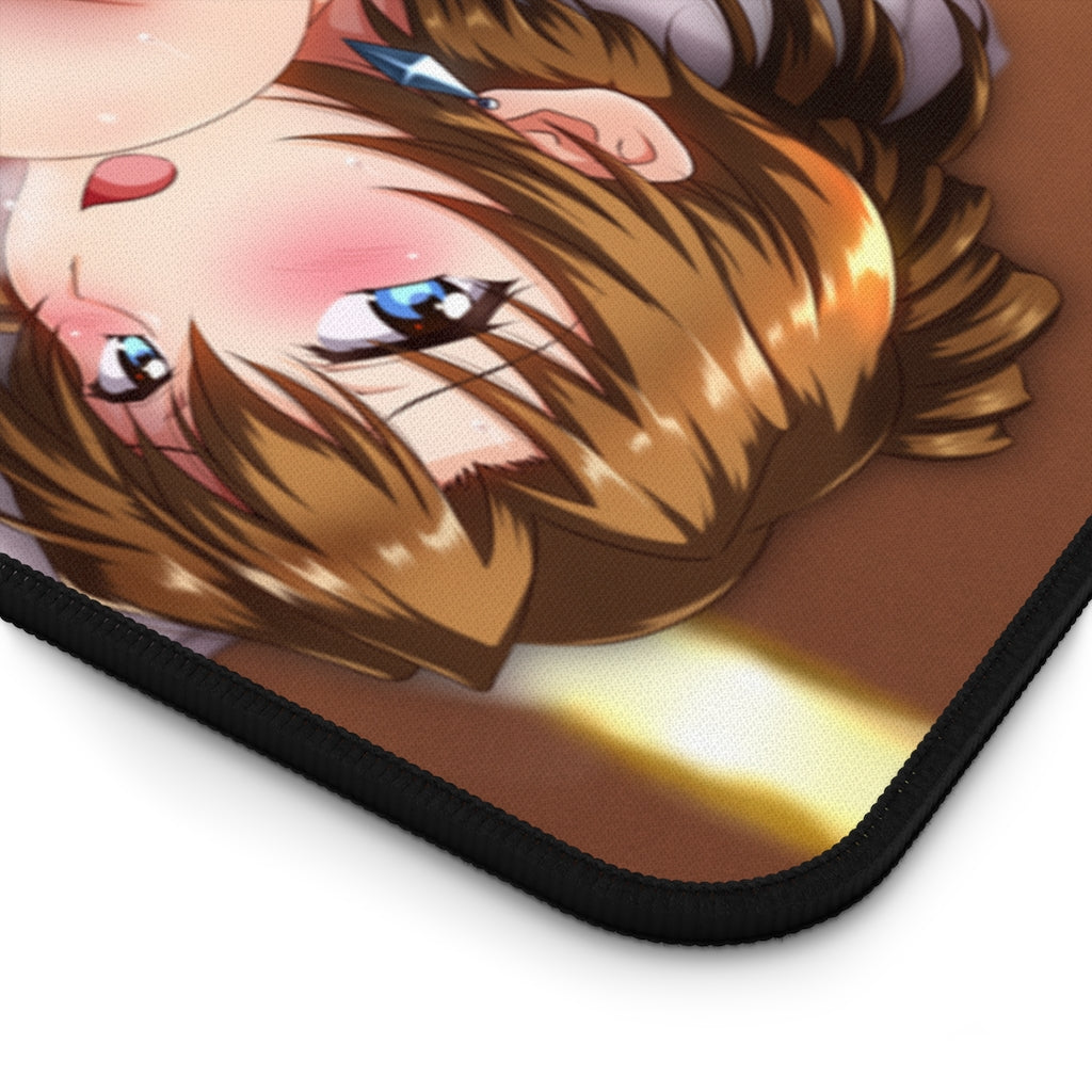 Agent Aika Sumeragi Thick Butt Gaming Desk Mat - Anime Mousepad - Sexy Girl Playmat