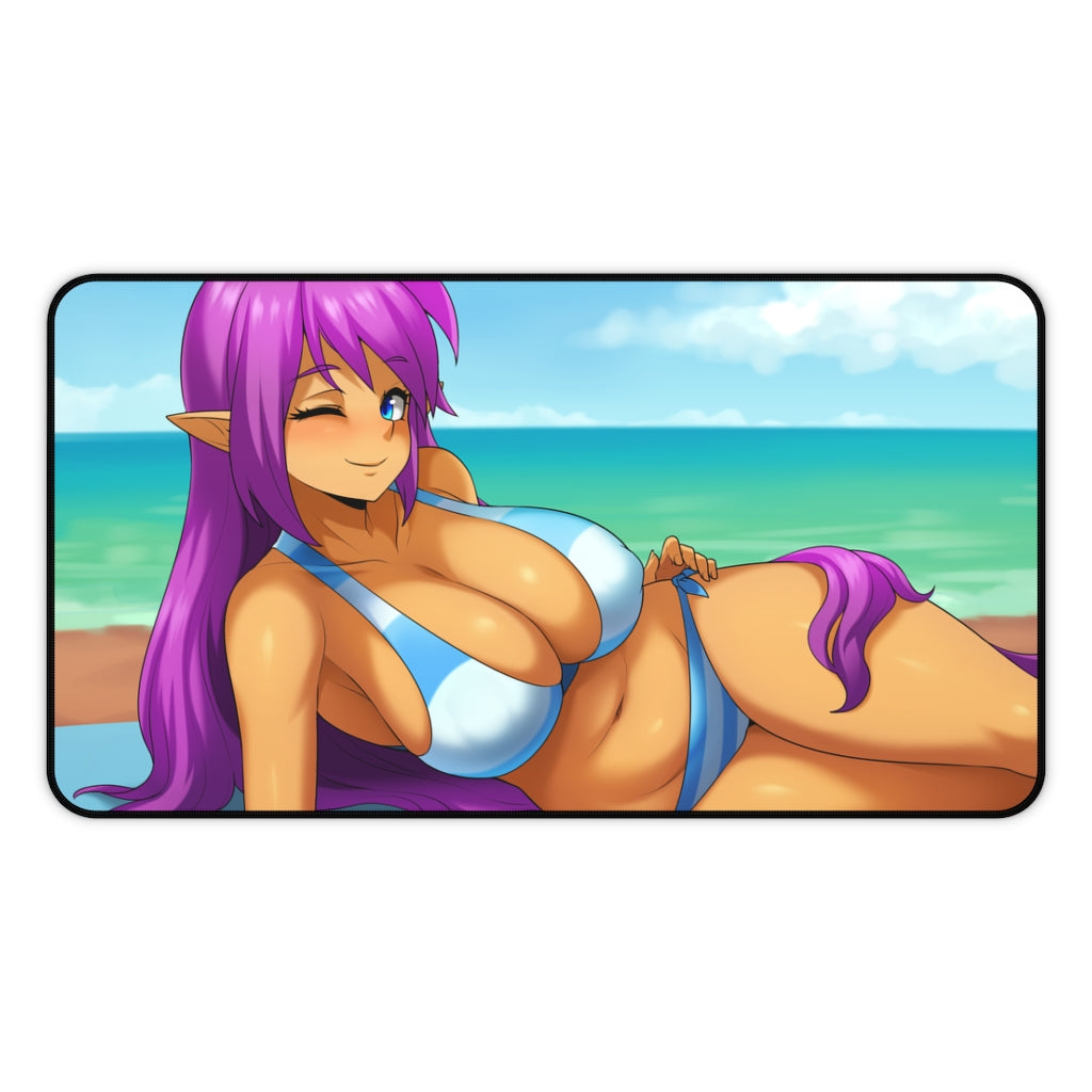 Shantae Sexy Mousepad - Big Tits Bikini XXL Gaming Desk Mat - Ecchi Desk Pad