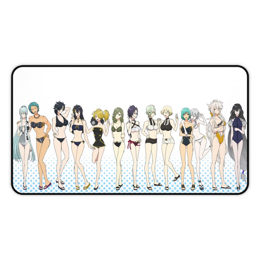 Touken Ranbu Sexy Bikini Waifus Desk Mat - Non Slip Mousepad - Sexy Girl Playmat