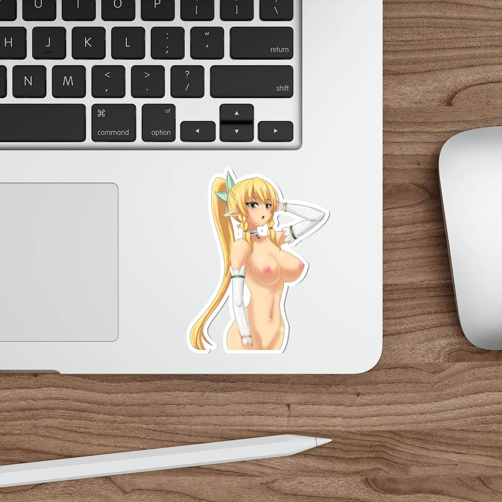 Leafa Nude Boobs Sword Art Online Waterproof Sticker - Ecchi Vinyl Decal