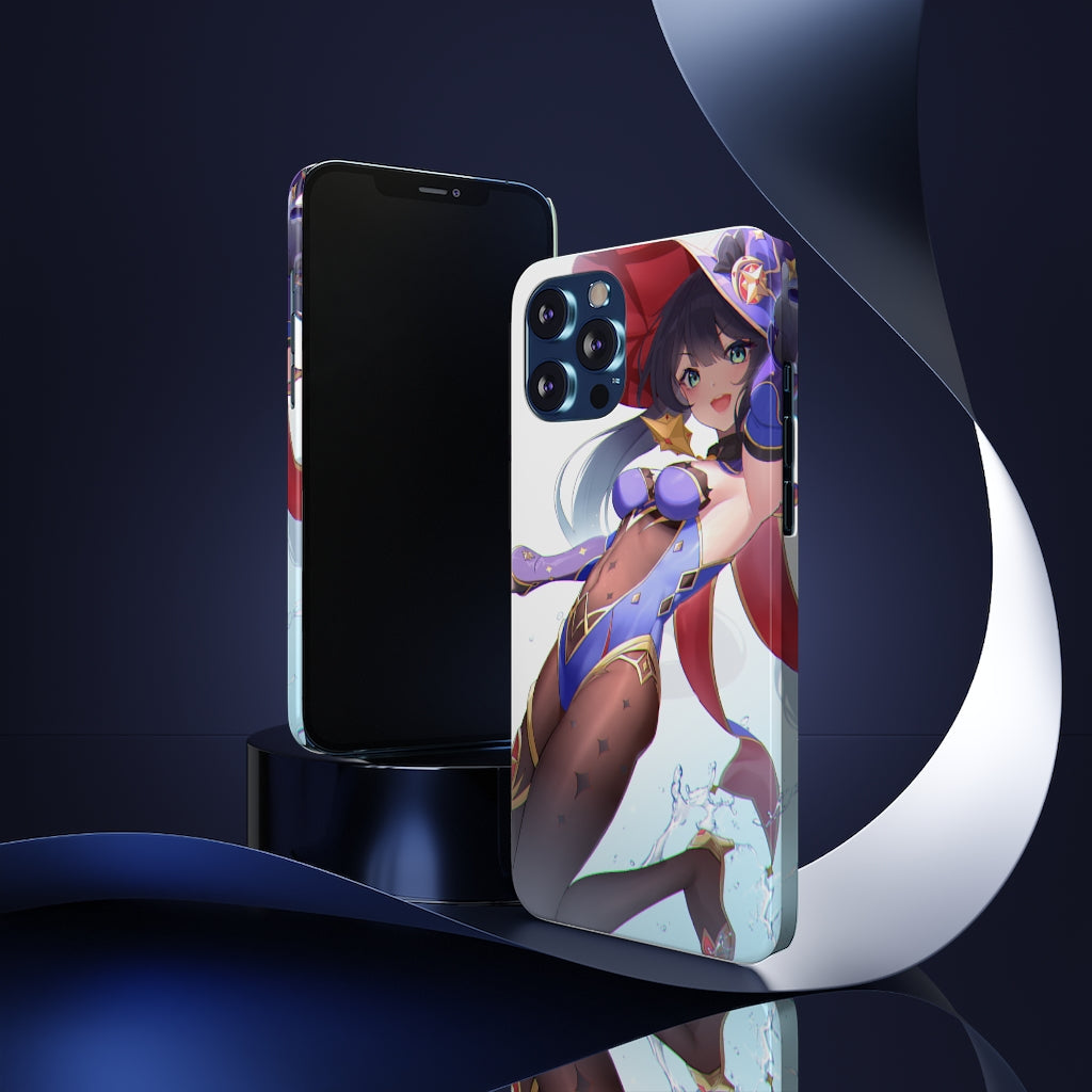 Genshin Impact Phone Case - iPhone 13 Case - iPhone 12 Case - Mona the Sorceress Phone Case