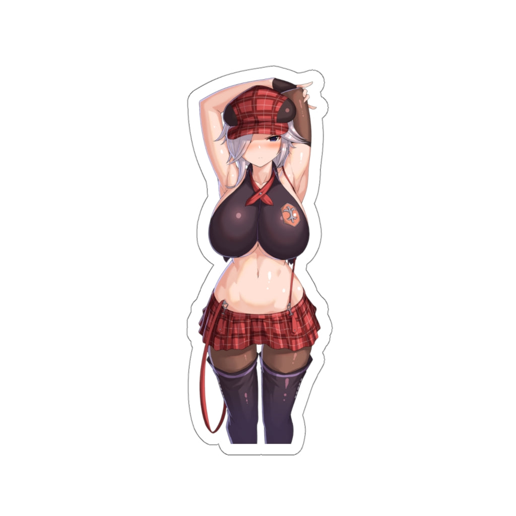 Sexy Boobs Alisa God Eater Waterproof Sticker - Ecchi Vinyl Decal