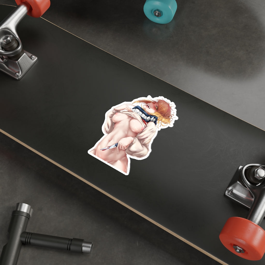 Psycho Himiko Toga Nude Tits Waterproof Sticker - Ecchi Anime My Hero Academia Vinyl Car Decal