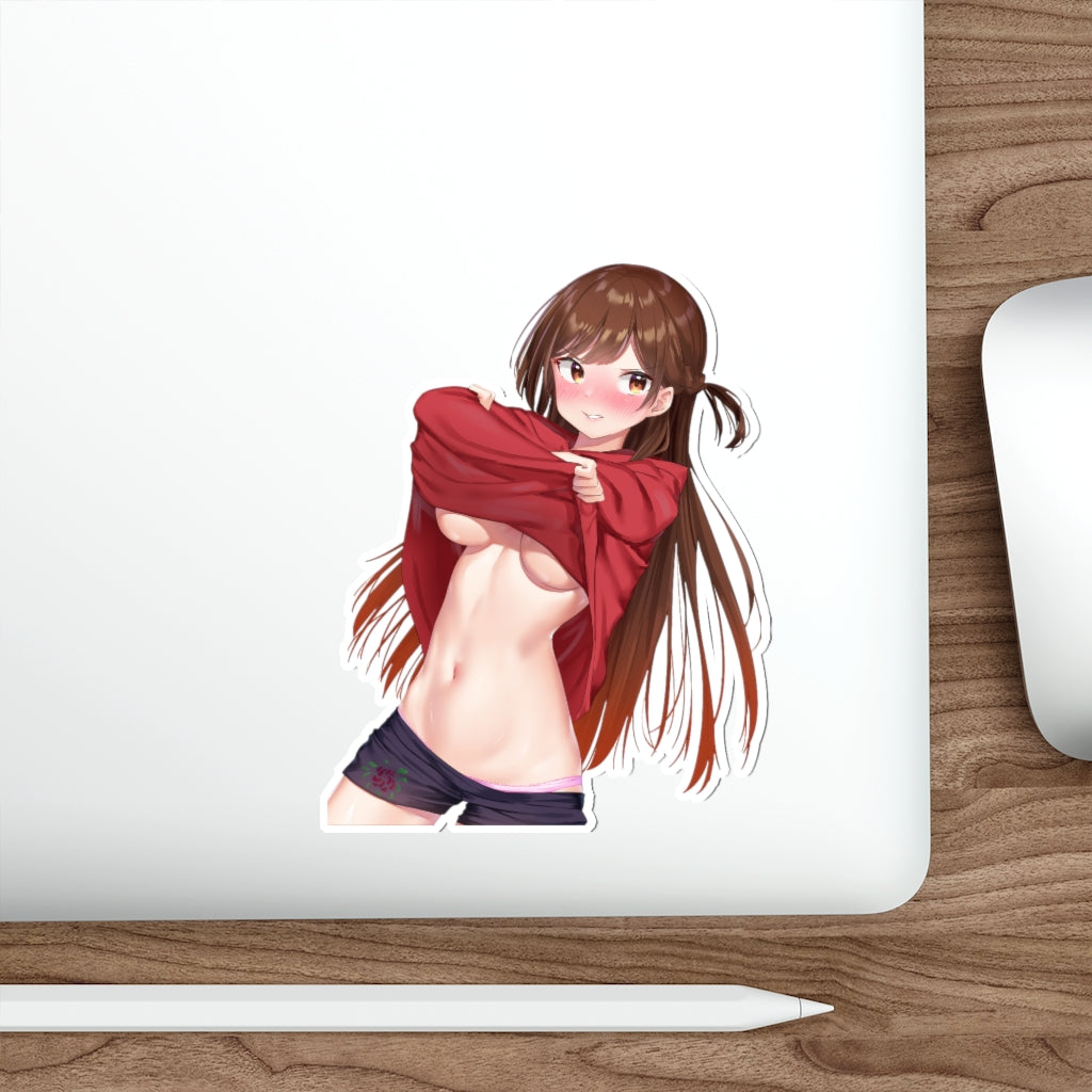 Rent a Girlfriend Sexy Chizuru Mizuhara Waterproof Sticker - Ecchi Vinyl Decal