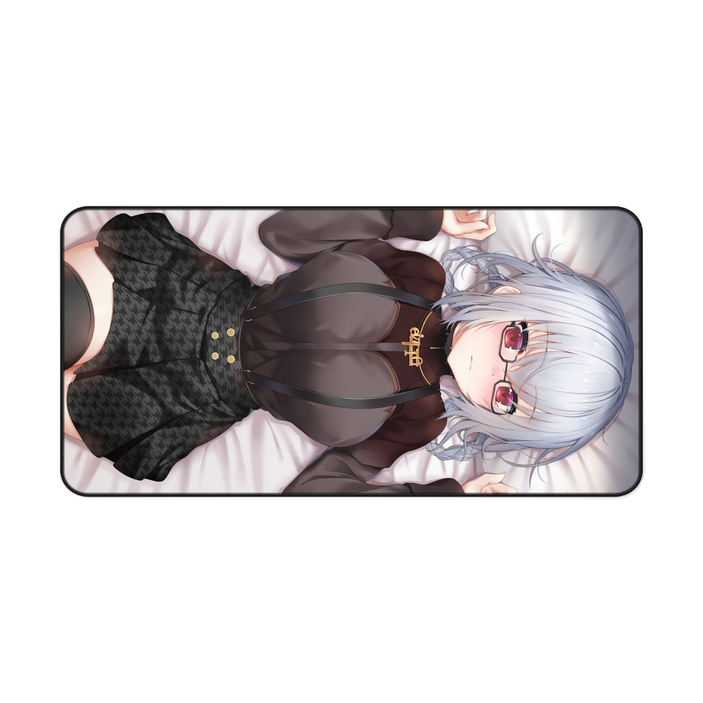 Nijisanji Sexy Mousepad - Hakase Fuyuki Vtuber Desk Mat - Ecchi Playmat