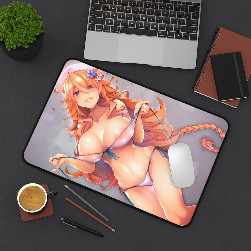 Nijisanji Sexy Mousepad - Otogibara Vtuber Desk Mat - Ecchi Playmat