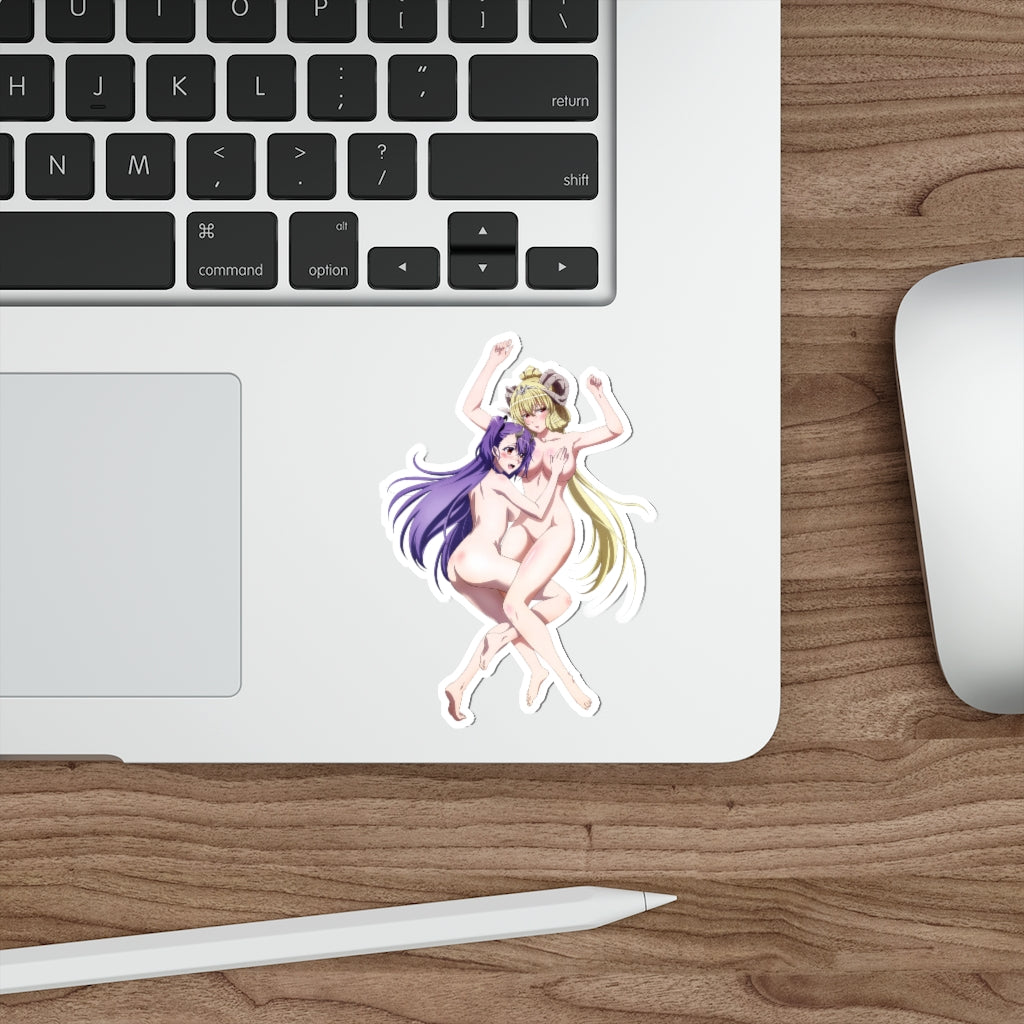 Seven Deadly Sins Nude Leviathan and Lucifer Waterproof Sticker - Ecchi Vinyl Decal