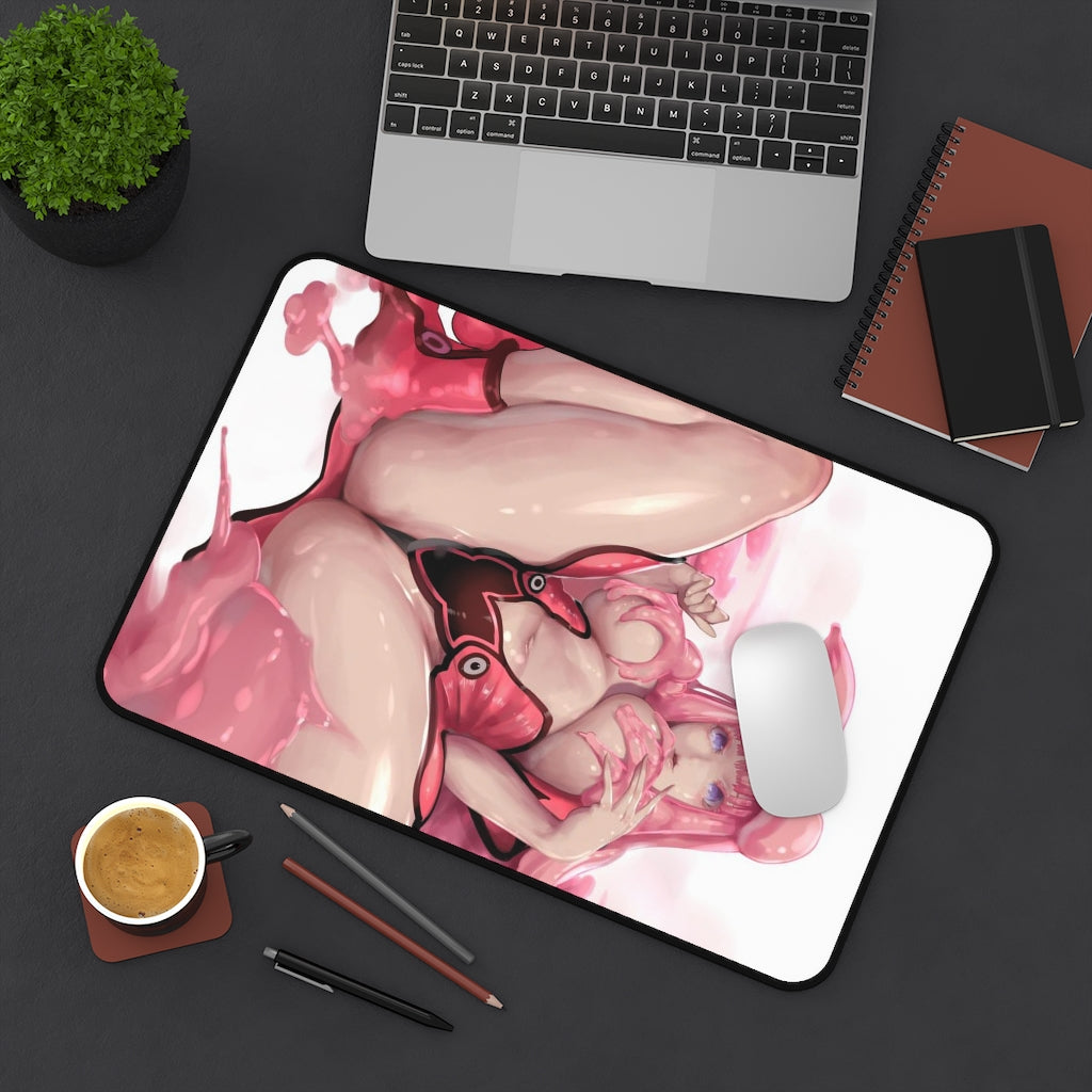 Sexy Melona Boobs Queen's Blade Desk Mat - Non Slip Mousepad