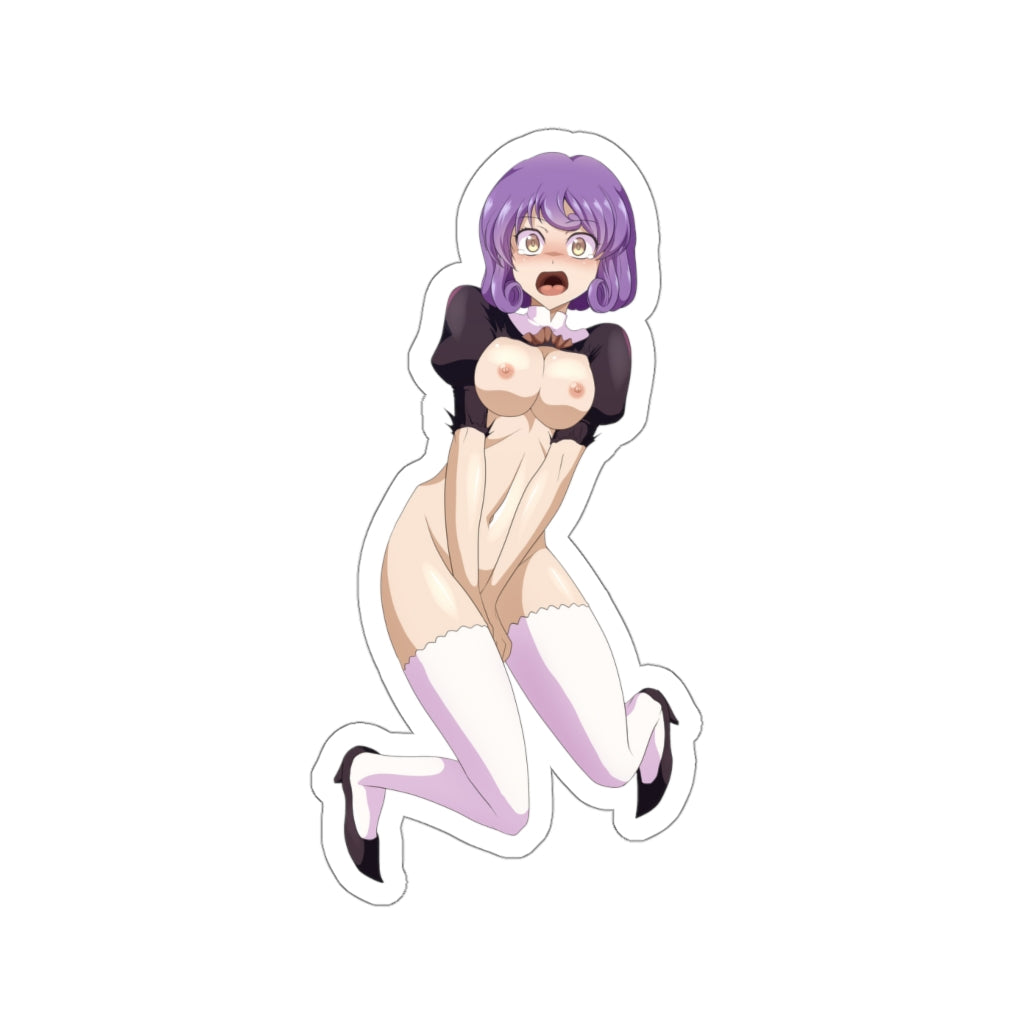 Agent Aika Nude Black Delmo Leader Waterproof Sticker -  Ecchi Vinyl Decal