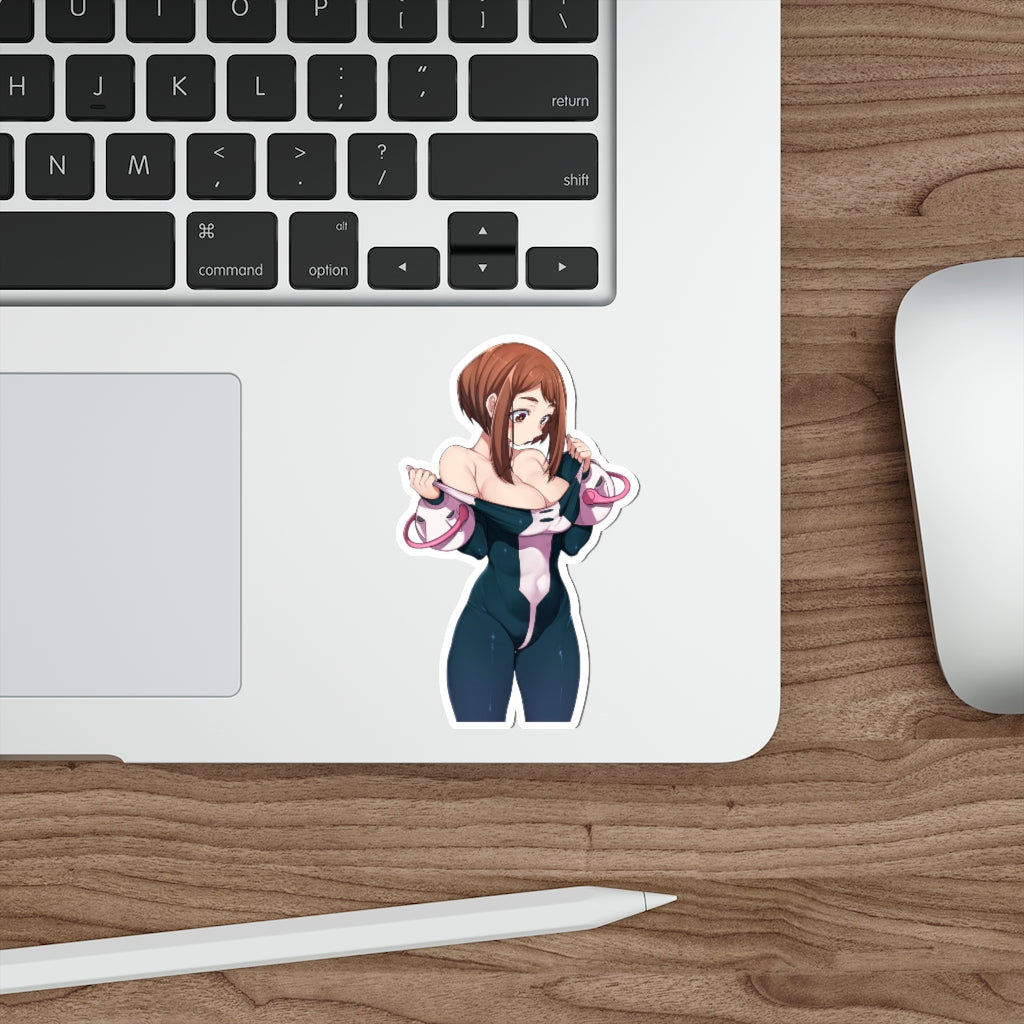 Sexy Uraraka Ochako My Hero Academia Waterproof Sticker - Ecchi Vinyl Decal