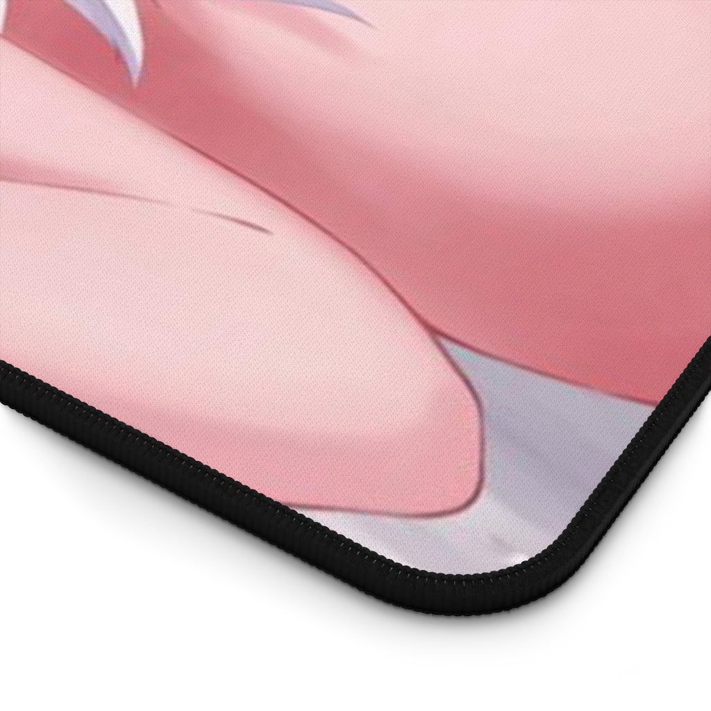 Nude White Lion Kemono Friends Desk Mat - Non Slip Mousepad