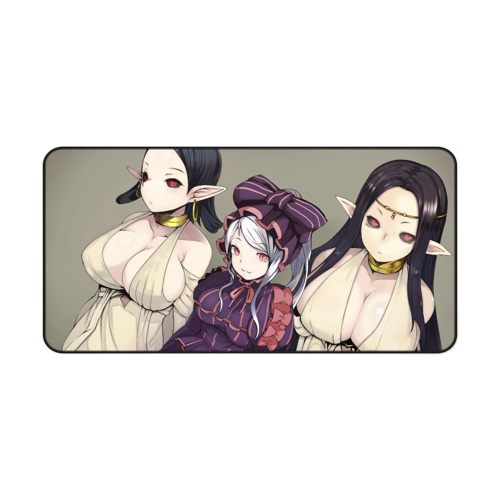 Overlord Shalltear Bloodfallen and Busty Vampire Brides Desk Mat - Non Slip Mousepad