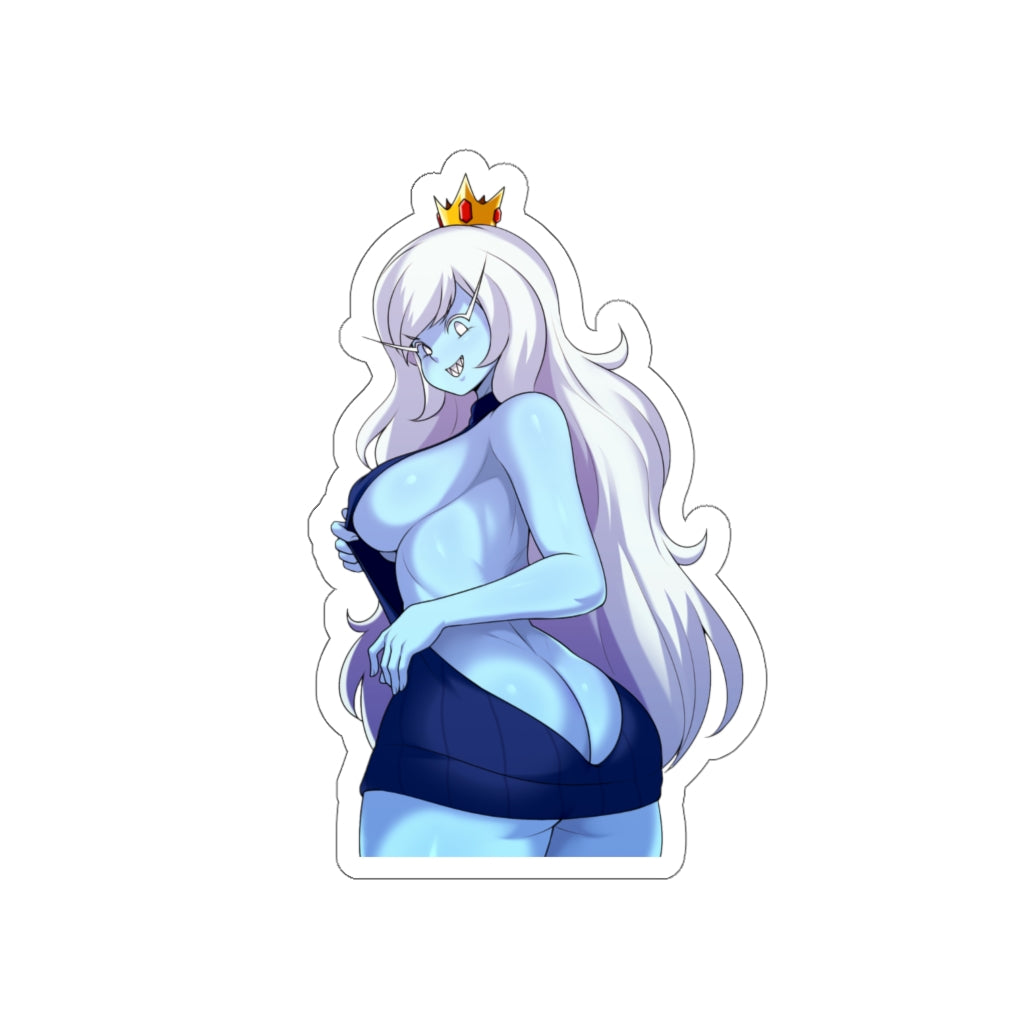 Sexy Ice Queen Adventure Time Waterproof Sticker - Ecchi Vinyl Decal