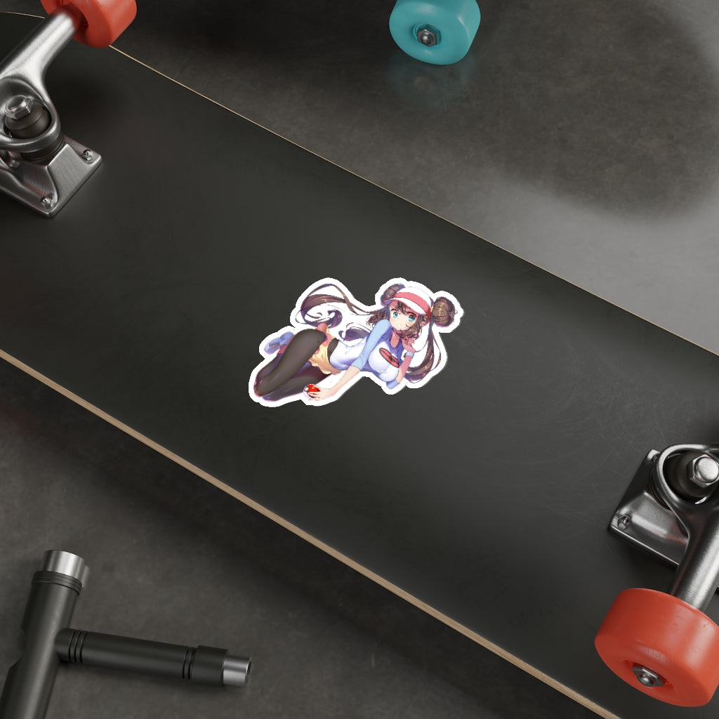 Kawaii Rosa Pokemon Trainer Waterproof Sticker - Ecchi Vinyl Decal