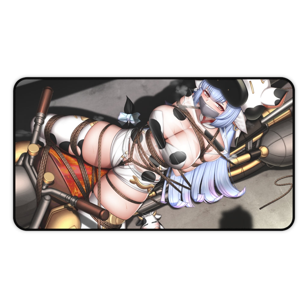 Granblue Fantasy Sexy Mousepad - Cow Girl Shatola Bondage Anime Desk Mat - Ecchi Playmat