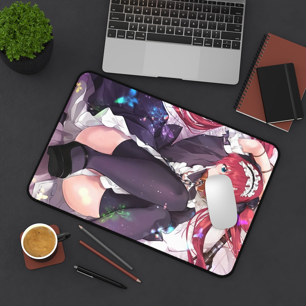 Sexy Airi Queen's Blade Desk Mat - Non Slip Mousepad
