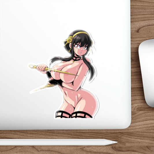 Nude Yor Forger Spy x Family Waterproof Sticker - Ecchi Vinyl Decal