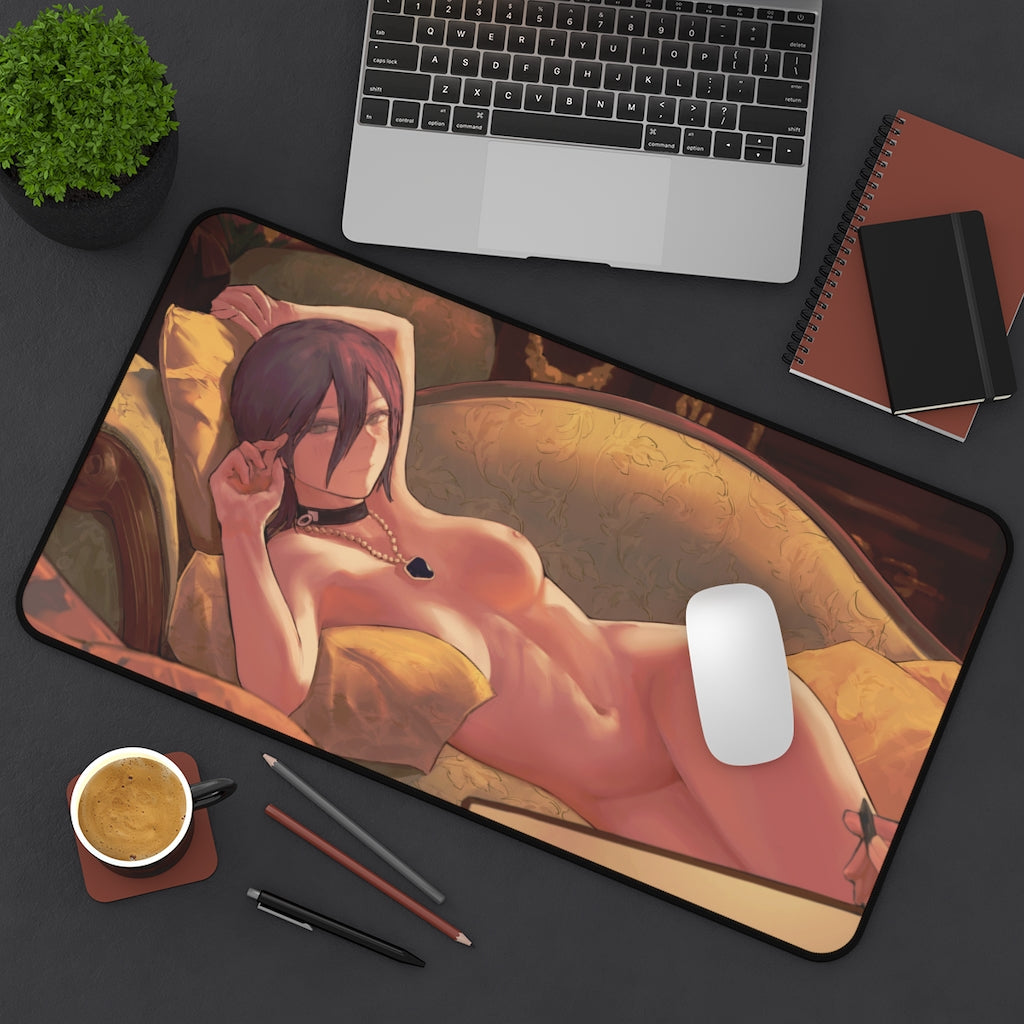 Chainsaw Man Sexy Mousepad - Nude Reze Titanic Style Desk Mat - Ecchi Playmat