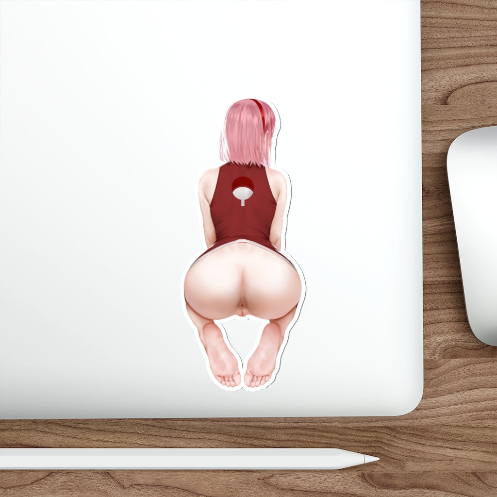 Haruno Sakura Naruto Hentai Butt Waterproof Sticker - Ecchi Vinyl Decal