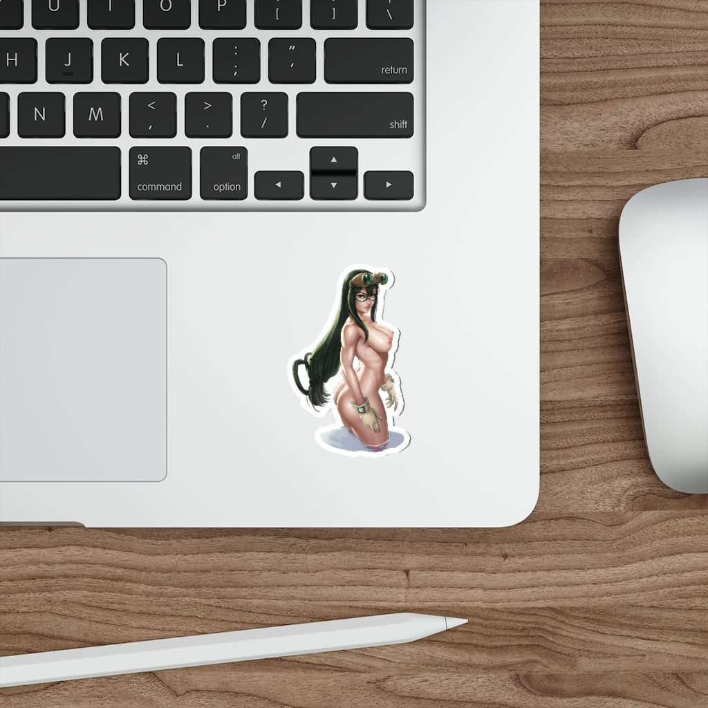 Sexy Tsuyu Asui Waterproof Sticker - Ecchi Anime My Hero Academia Vinyl Car Decal