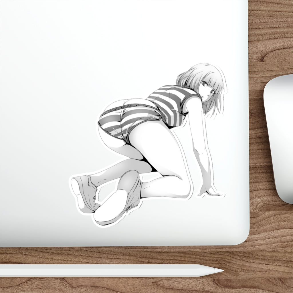 Sexy Hana Midorikawa Prison School Waterproof Sticker - Ecchi Vinyl Decal