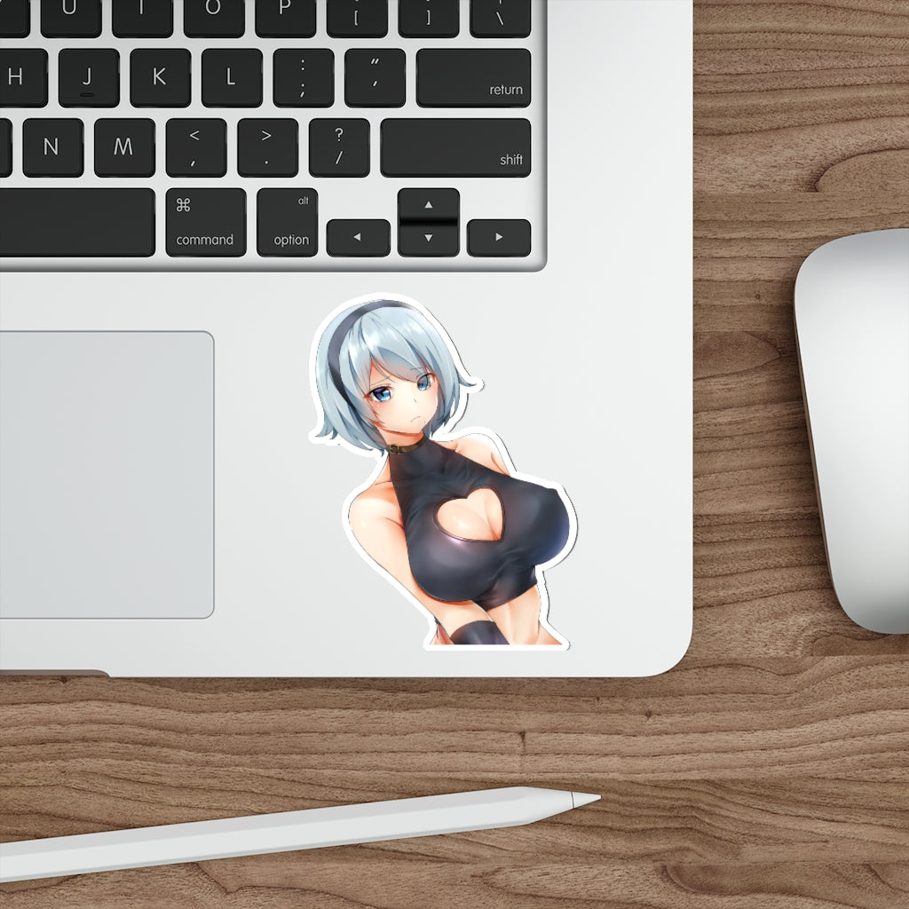 Big Boobs 2B Waterproof Sticker - Nier Automata Ecchi Vinyl Car Decal