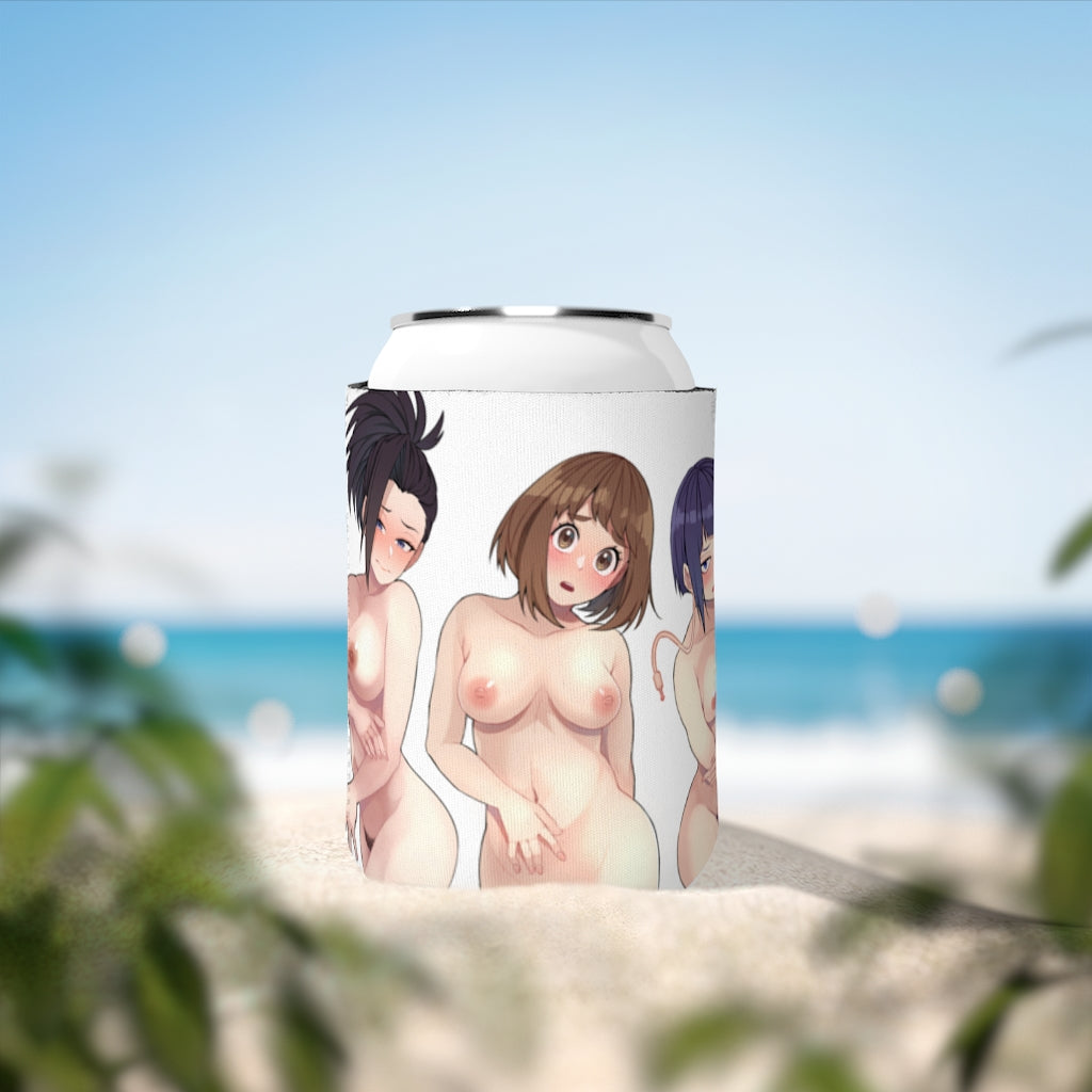 Anime Koozie - My Hero Academia Can Cooler Sleeve - Nude Female Cast