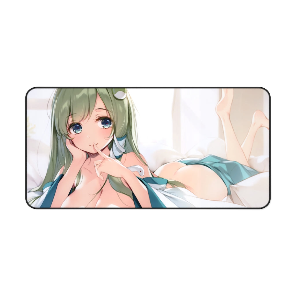 Touhou Sexy Mousepad - Nude Boobs Sanae Desk Mat - Ecchi Playmat