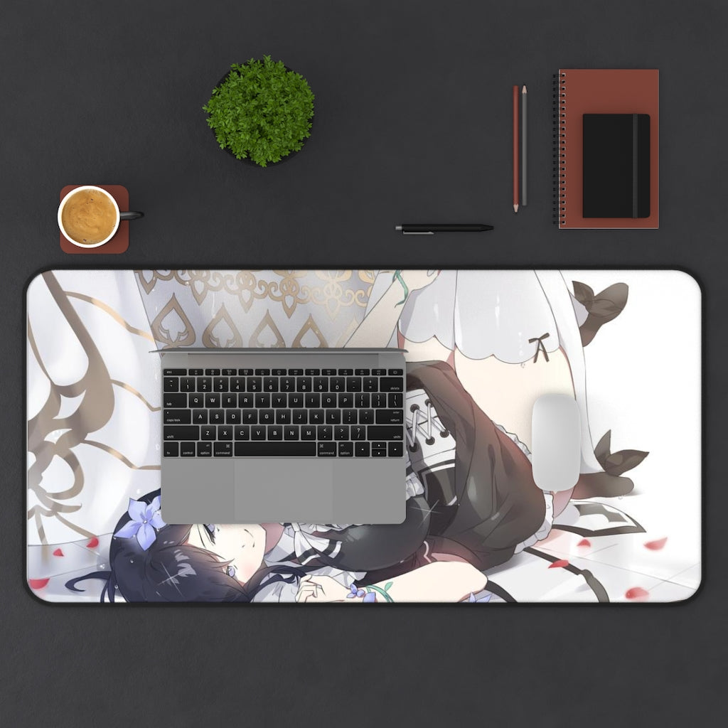 Elsword Sexy Mousepad - Thick Lolita Nisha Desk Mat - Ecchi Playmat