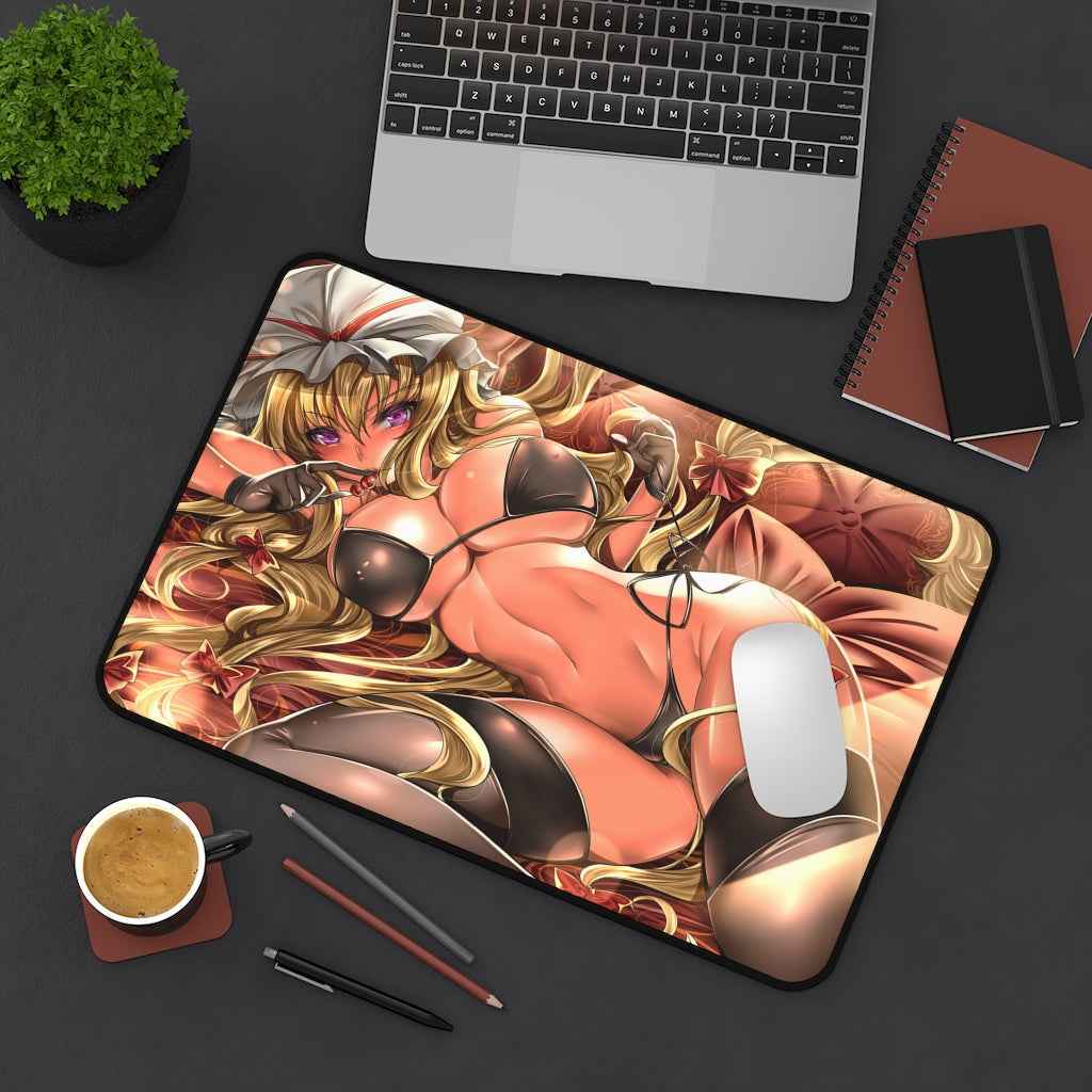 Touhou Yukari Sexy Mousepad - Large Desk Mat - Ecchi Touhou Project Playmat