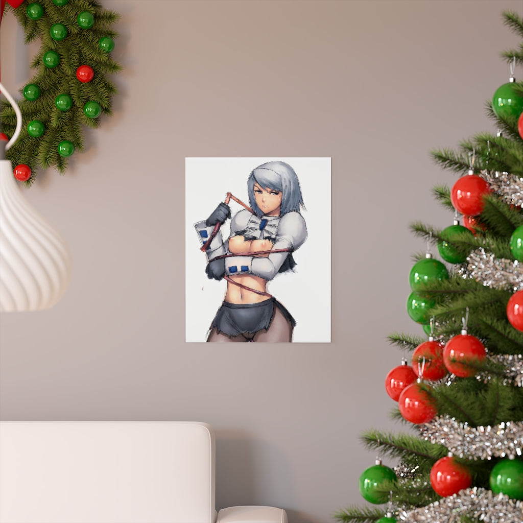 Franziska Von Karma Ace Attorney Poster - Lewd Premium Matte Vertical Poster - Adult Wall Art