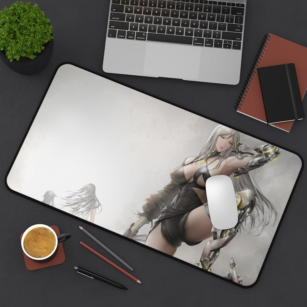 Nier Reincarnation Mousepad - Gayle Large Desk Mat - Ecchi Mouse Pad - Gaming Playmat