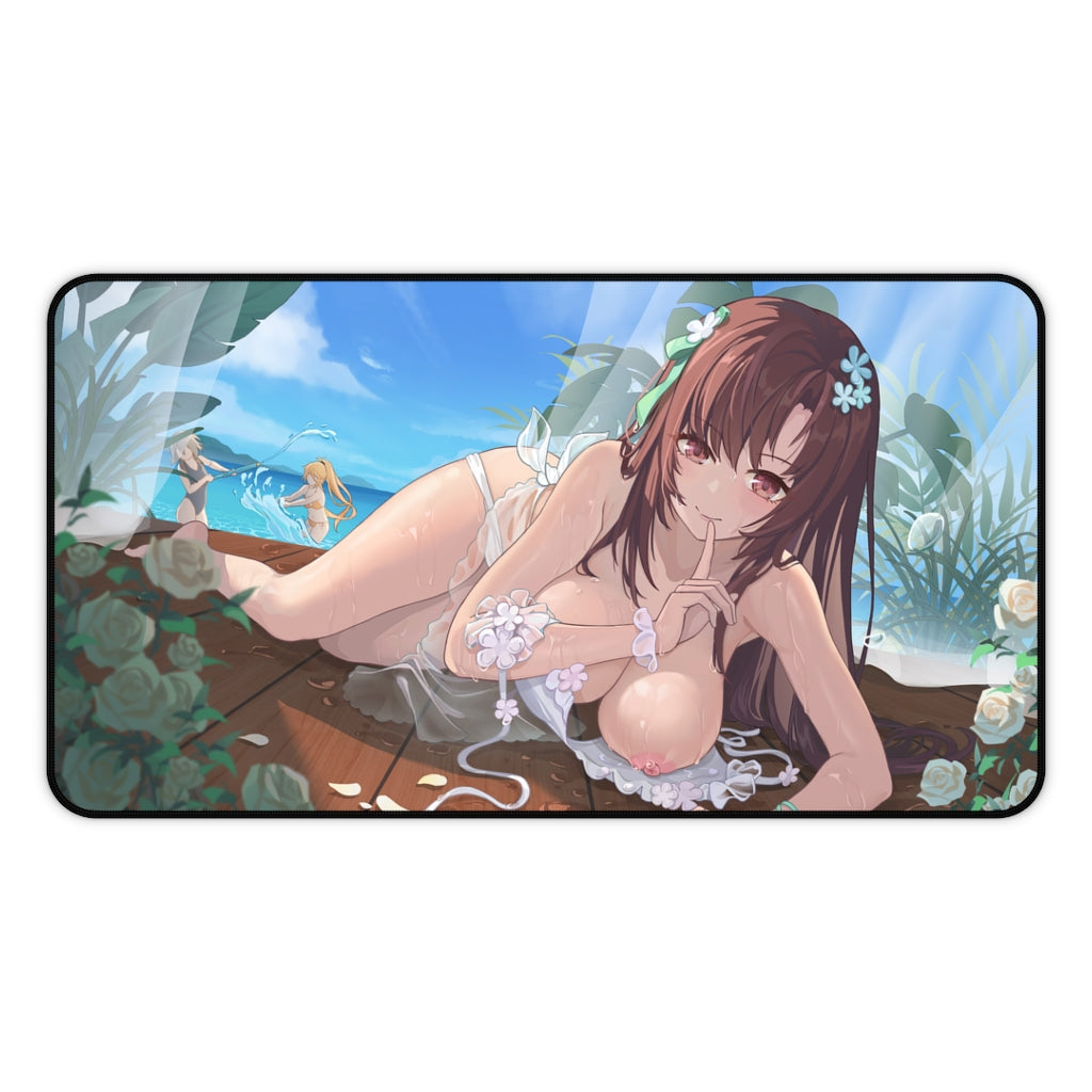 Girls Frontline Ecchi Mousepad - Nude Waifu Large Desk Mat - Playmat