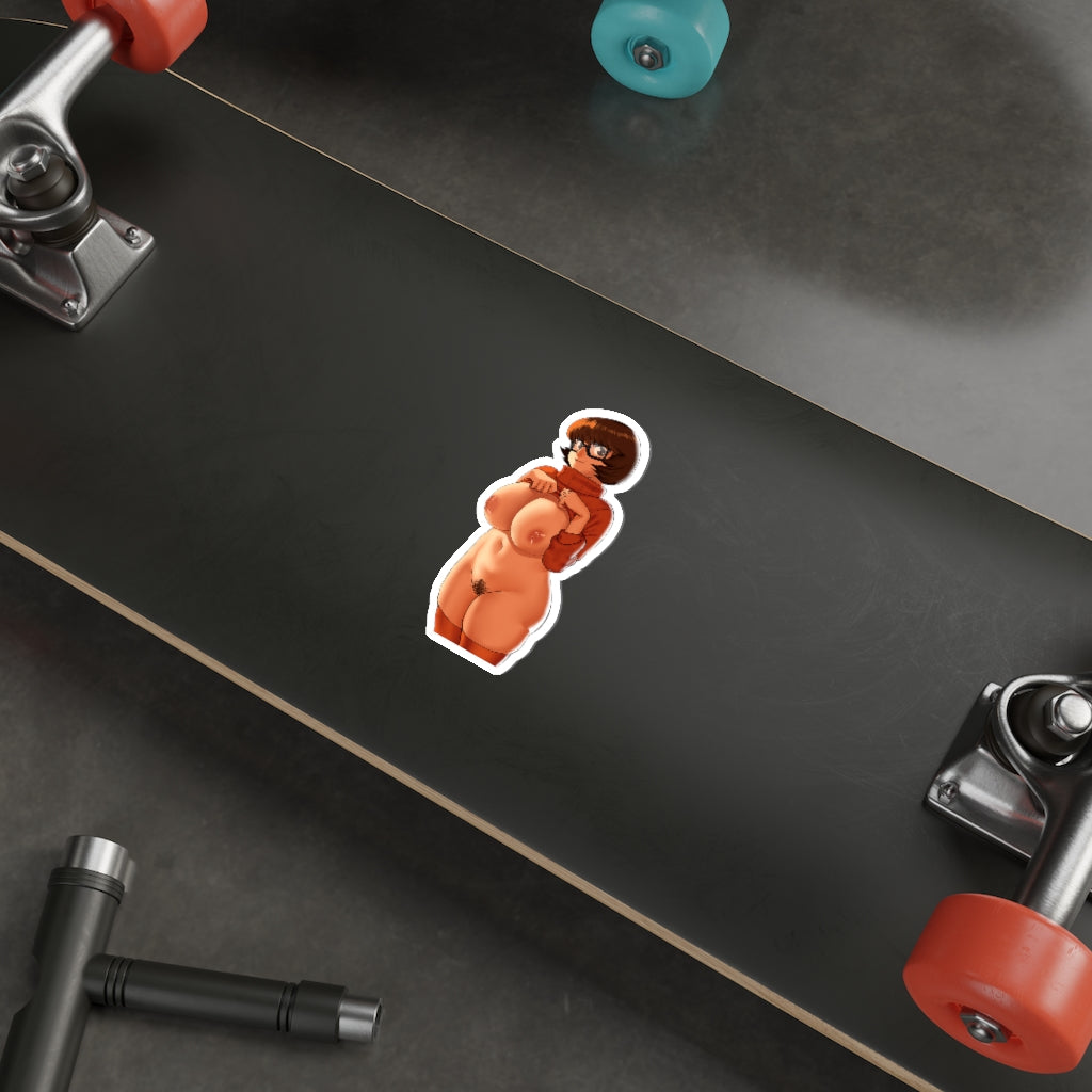 Velma Scooby Doo Hentai Nude Waterproof Sticker - Ecchi Vinyl Decal