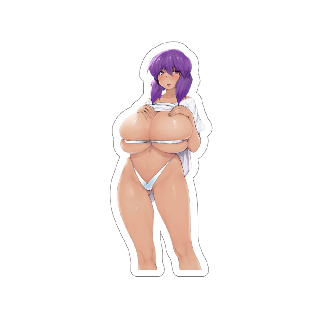 Ghost in The Shell Thick Motoko Kusanagi Waterproof Sticker - Ecchi Vinyl Decal