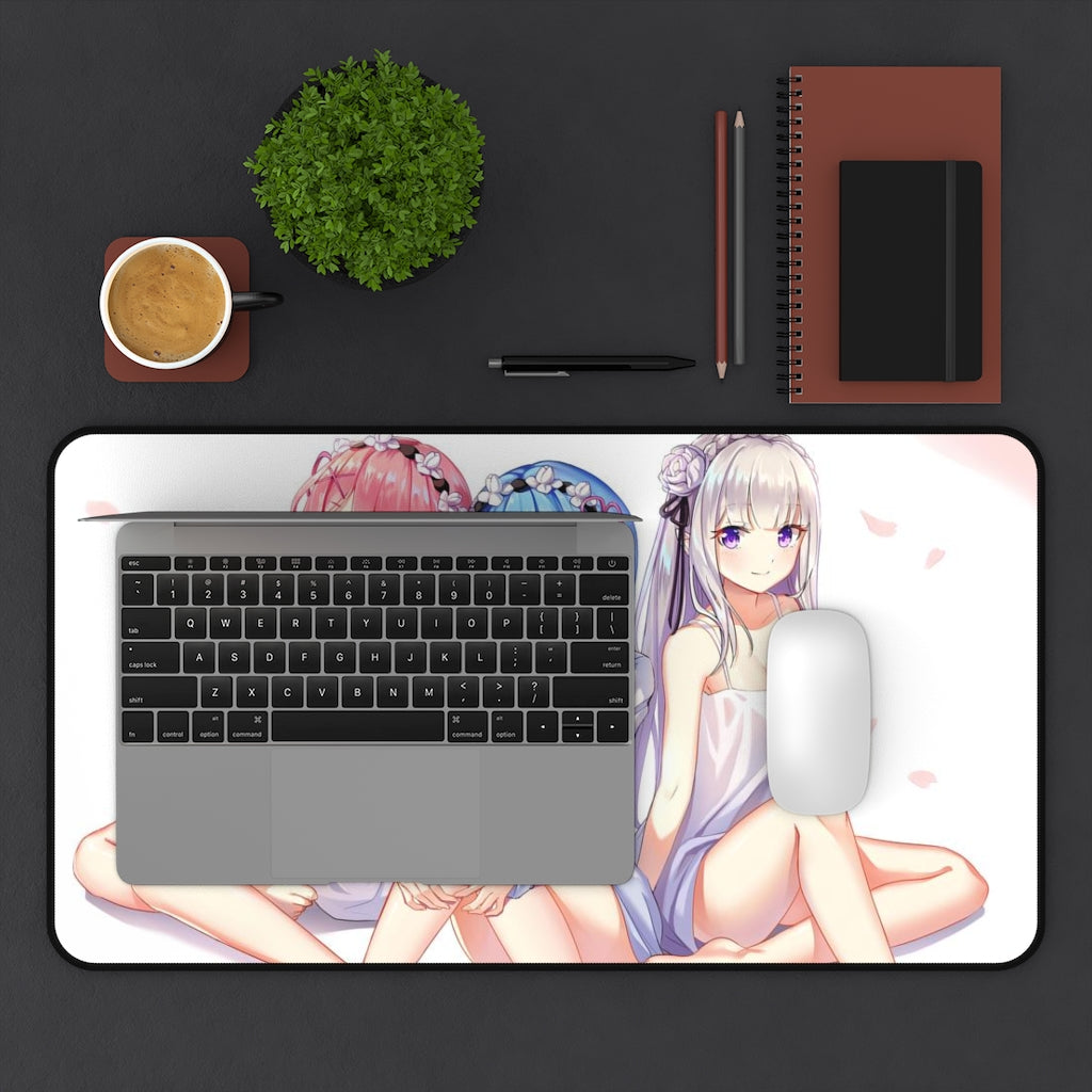 Re Zero Sexy Mousepad - Sexy Waifus Desk Mat - Ecchi Playmat