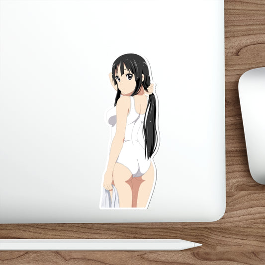 Mio Akiyama Swimsuit K-ON! Waterproof Sticker - Ecchi Vinyl Decal