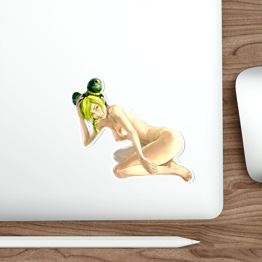 JoJo Nude Jolyne Cujo Waterproof Sticker - Ecchi Vinyl Decal