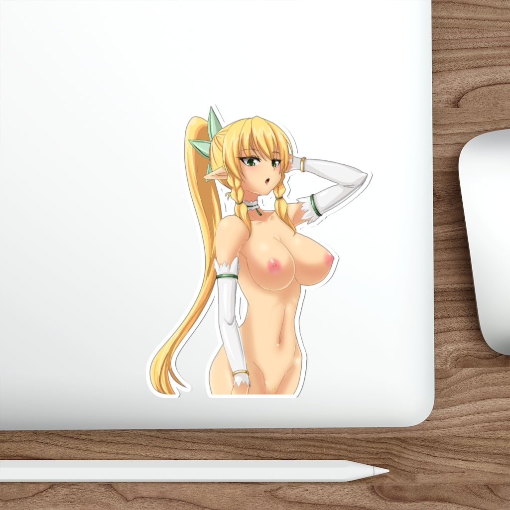 Sword Art Online Boob Porn - Leafa Nude Boobs Sword Art Online Waterproof Sticker - Ecchi Vinyl Dec â€“  K-Minded
