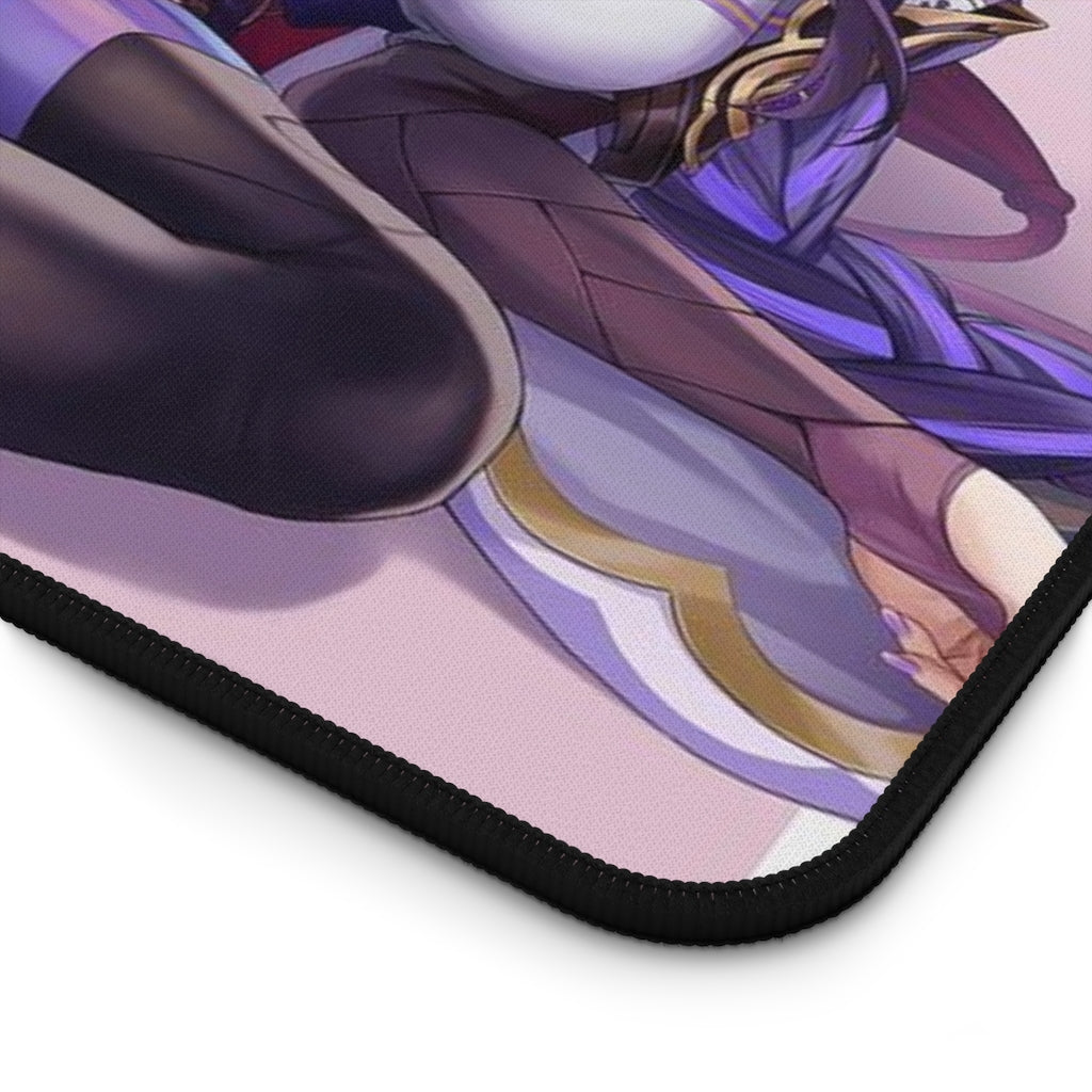 Genshin Impact Mousepad - Ecchi Raiden Shogun Large Desk Mat - Mouse Pad - MTG Playmat