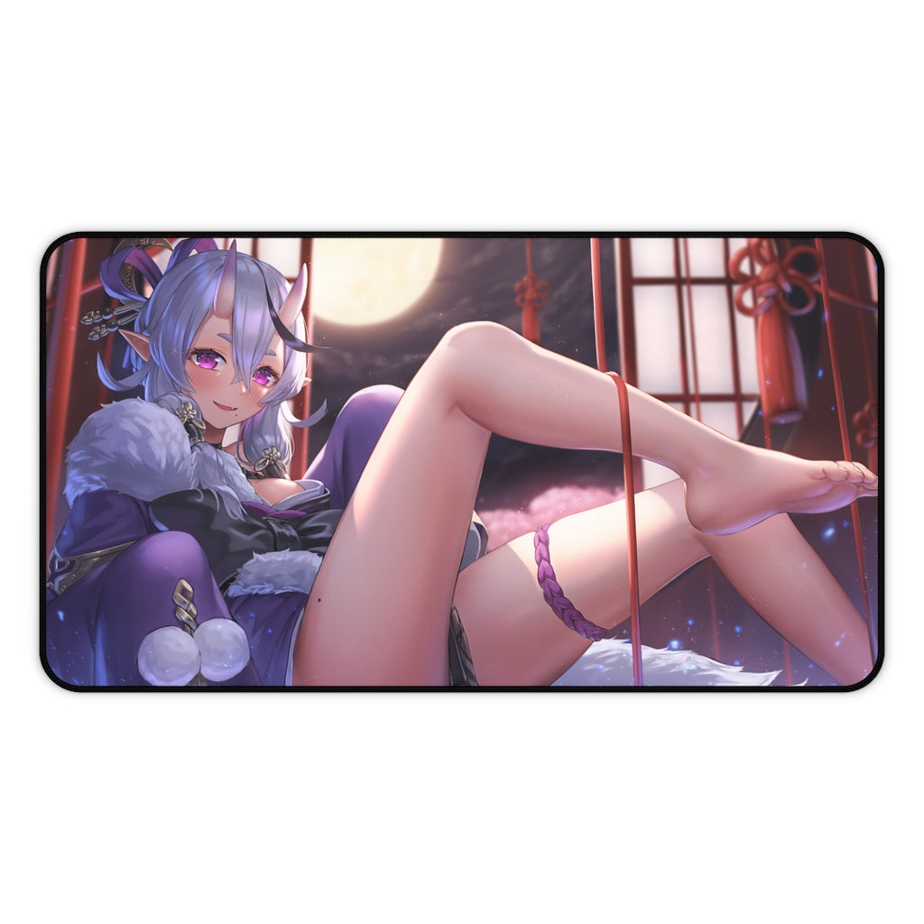 Nijisanji Sexy Mousepad - Rindou Mikoto Vtuber Desk Mat - Ecchi Playmat