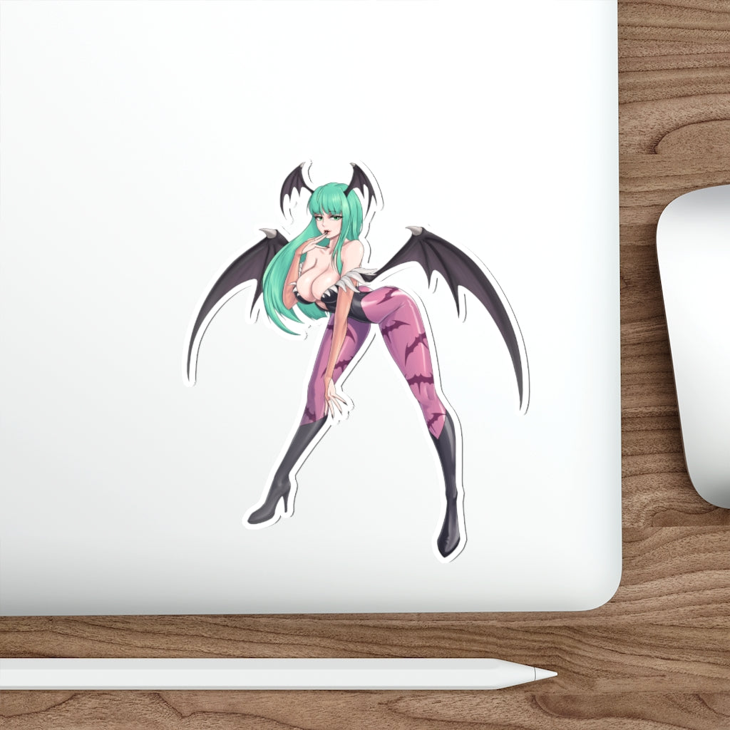 Darkstalkers Morrigan Aensland Waterproof Sticker - Ecchi Vinyl Decal