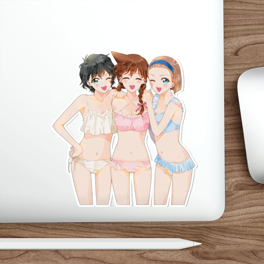 Detective Conan Case Closed Sexy Bikini Waifus Waterproof Sticker - Ecchi Vinyl Decal